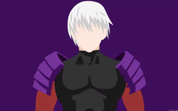white hair two-toned hair minimalist Tokyo Ghoul Ken Kaneki Anime Tokyo Ghoul:re minimalist anime HD Desktop Wallpaper | Background Image