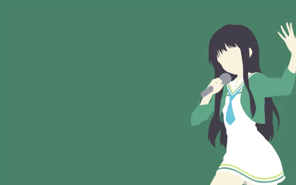 Yoshino Nanase Anime Wake Up, Girls! Shichi-nin no Idol HD Desktop Wallpaper | Background Image