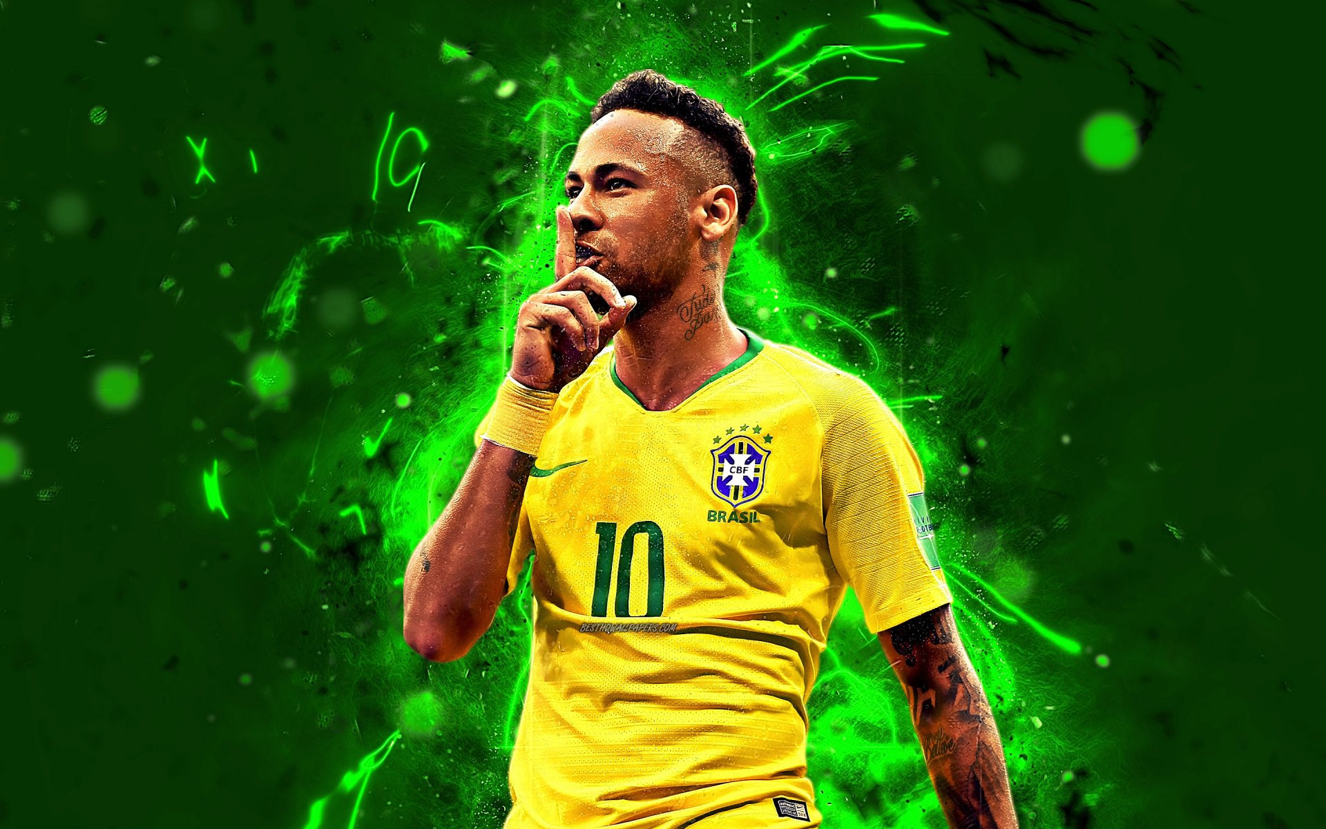 Neymar Jr - Brazil Fond d'écran HD | Arrière-Plan ...