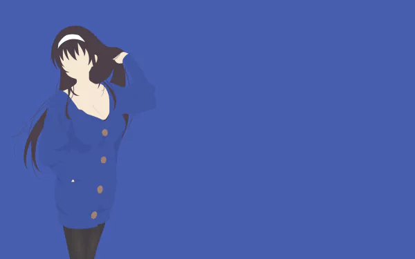 Utaha Kasumigaoka Anime Saekano: How to Raise a Boring Girlfriend HD Desktop Wallpaper | Background Image