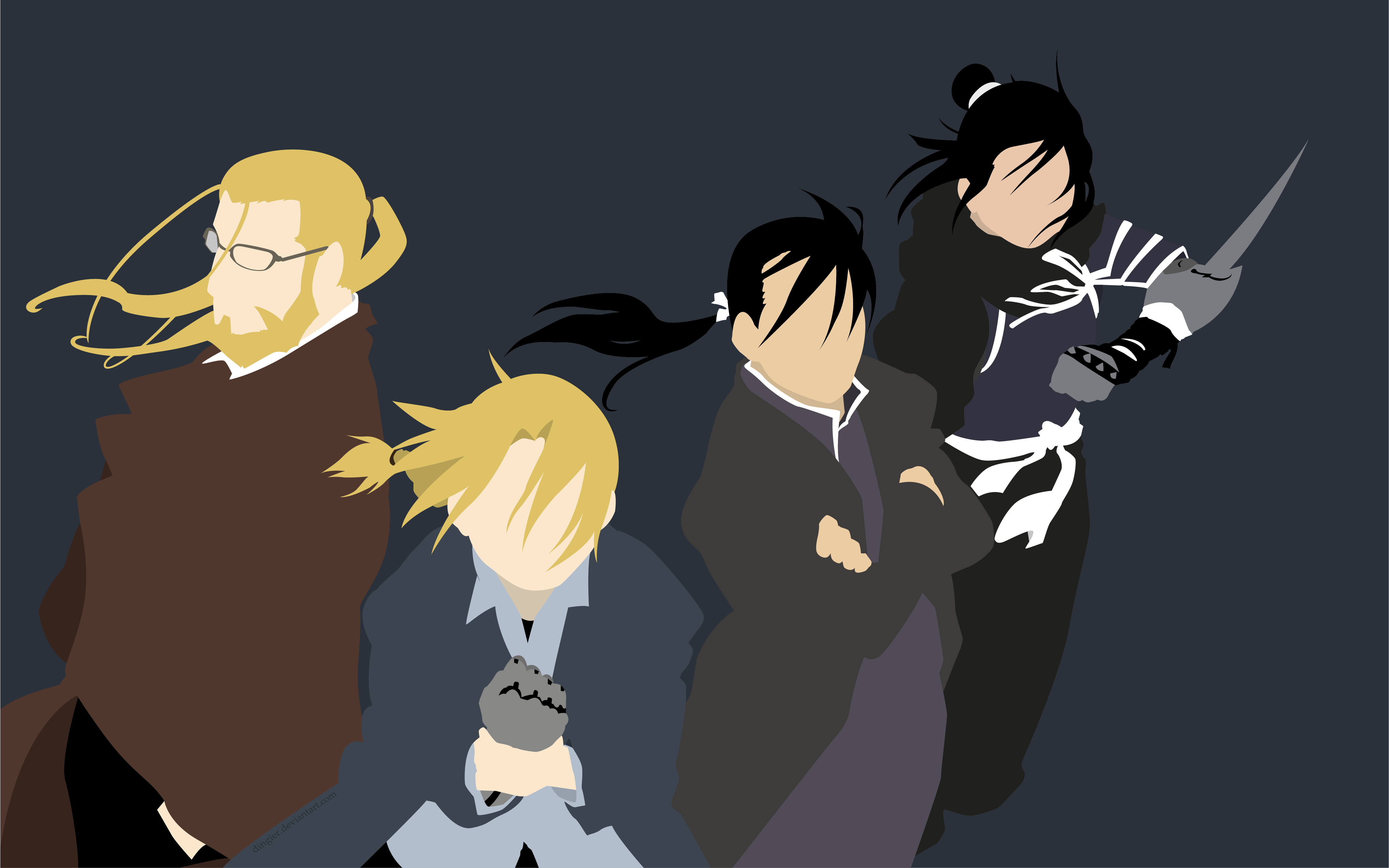 Fullmetal Alchemist: Brotherhood Wallpaper 4K, Edward Elric