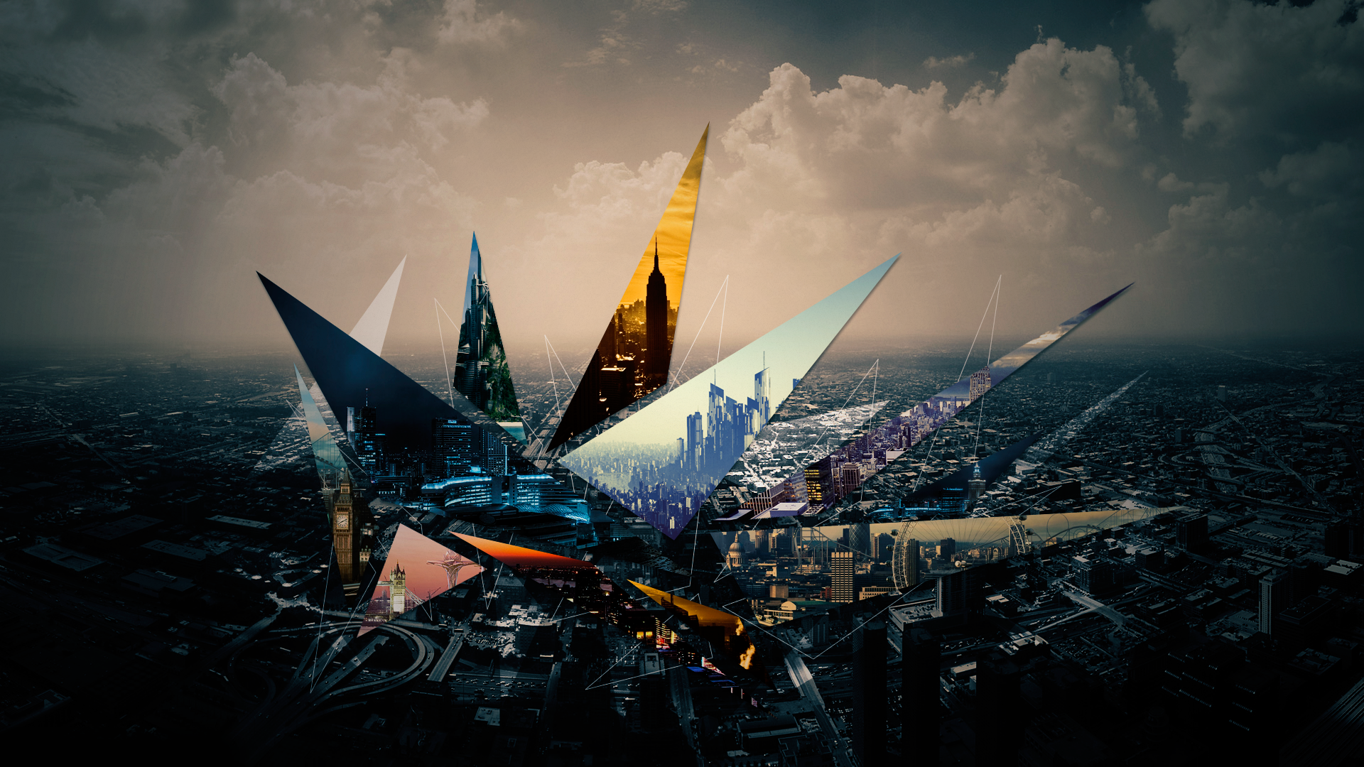 Download Artistic City Hd Wallpaper