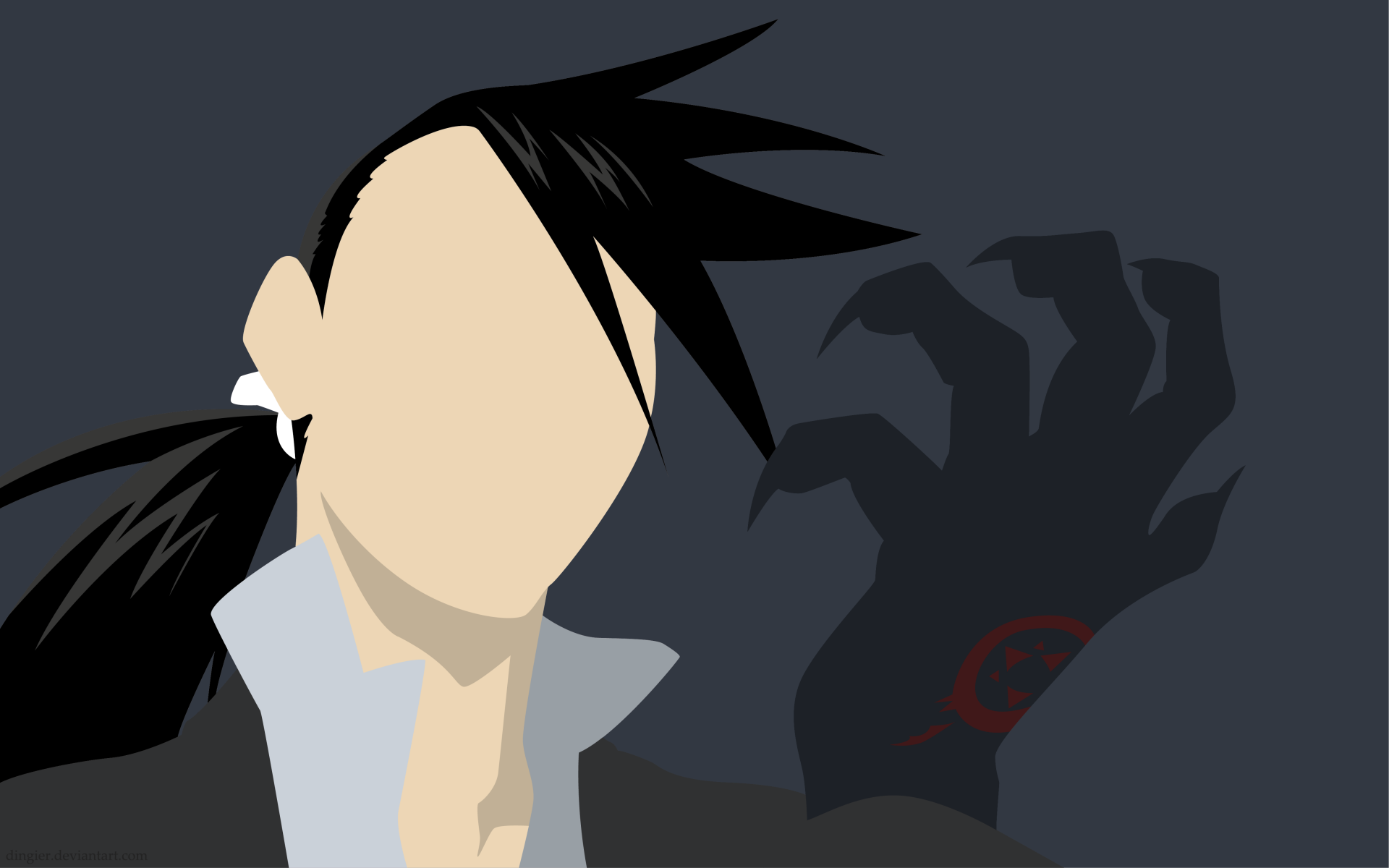 fullmetal alchemist brotherhood greed wallpaper