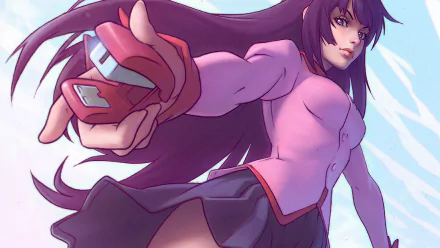 Hitagi Senjōgahara HD Desktop Wallpaper | Background Image