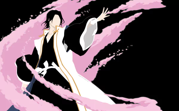 Byakuya Kuchiki Anime Bleach HD Desktop Wallpaper | Background Image