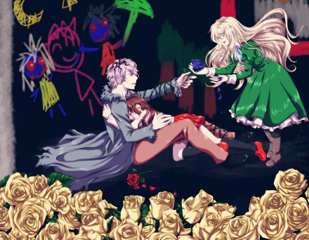 video game Ib (2012) HD Desktop Wallpaper | Background Image