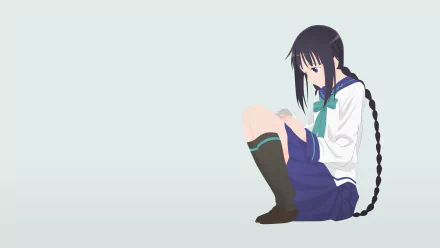 Tooko Amano Anime Bungaku Shoujo HD Desktop Wallpaper | Background Image