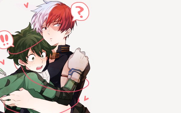Anime My Hero Academia Izuku Midoriya Shoto Todoroki HD Wallpaper | Background Image