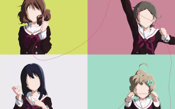 Reina Kousaka Sapphire Kawashima Hazuki Katou Kumiko Oumae Anime Sound! Euphonium HD Desktop Wallpaper | Background Image