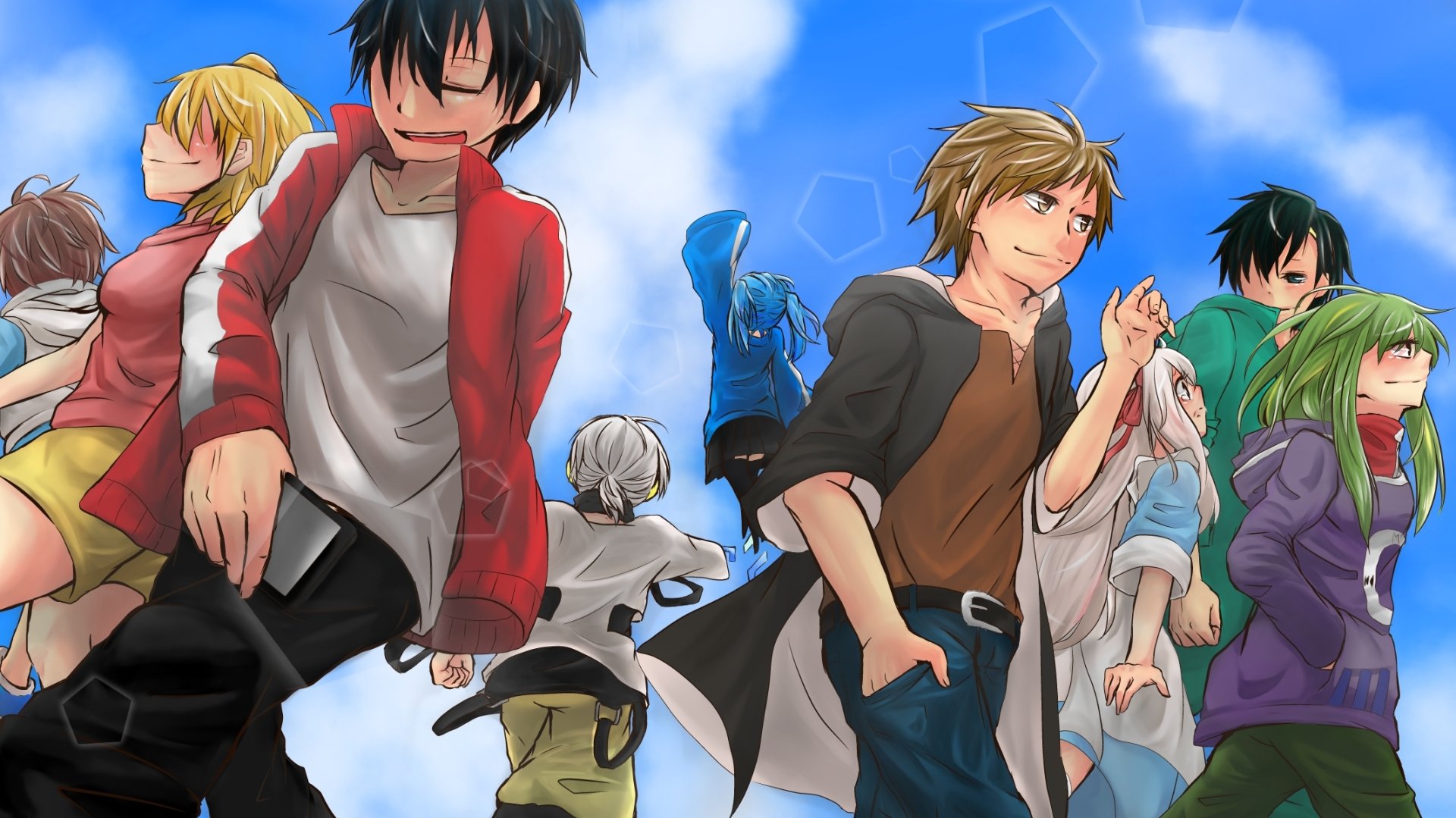 Download Sky Kagerou Days Anime Kagerou Project Sky Anime HD Wallpaper