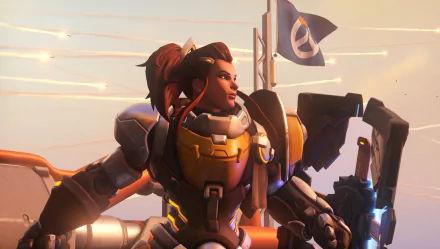 Brigitte (Overwatch) video game Overwatch HD Desktop Wallpaper | Background Image