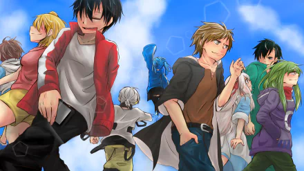 sky Kagerou Days Anime Kagerou Project Sky Anime HD Desktop Wallpaper | Background Image