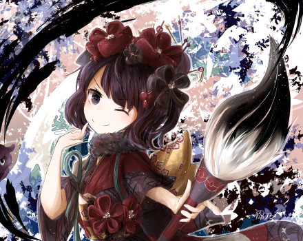 Foreigner (Fate/Grand Order) Katsushika Hokusai (Fate/Grand Order) Anime Fate/Grand Order HD Desktop Wallpaper | Background Image