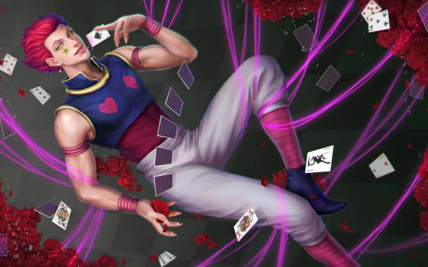 Hisoka (Hunter × Hunter) Anime Hunter x Hunter HD Desktop Wallpaper | Background Image