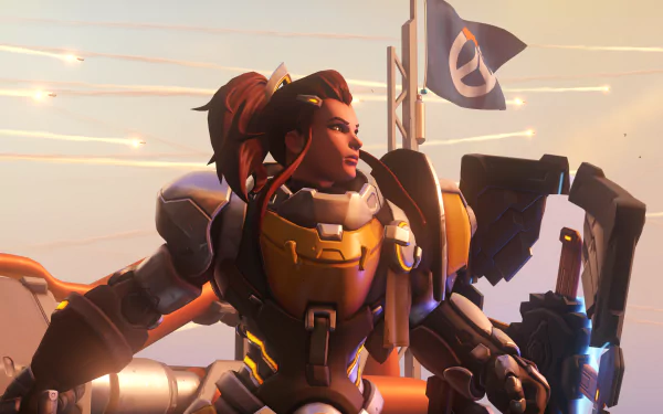 Brigitte (Overwatch) video game Overwatch HD Desktop Wallpaper | Background Image