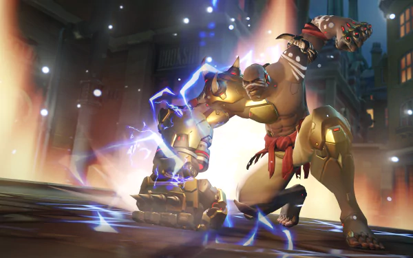 Doomfist (Overwatch) video game Overwatch HD Desktop Wallpaper | Background Image
