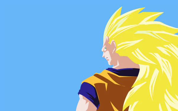 Super Saiyan 3 Goku Anime Dragon Ball Z HD Desktop Wallpaper | Background Image