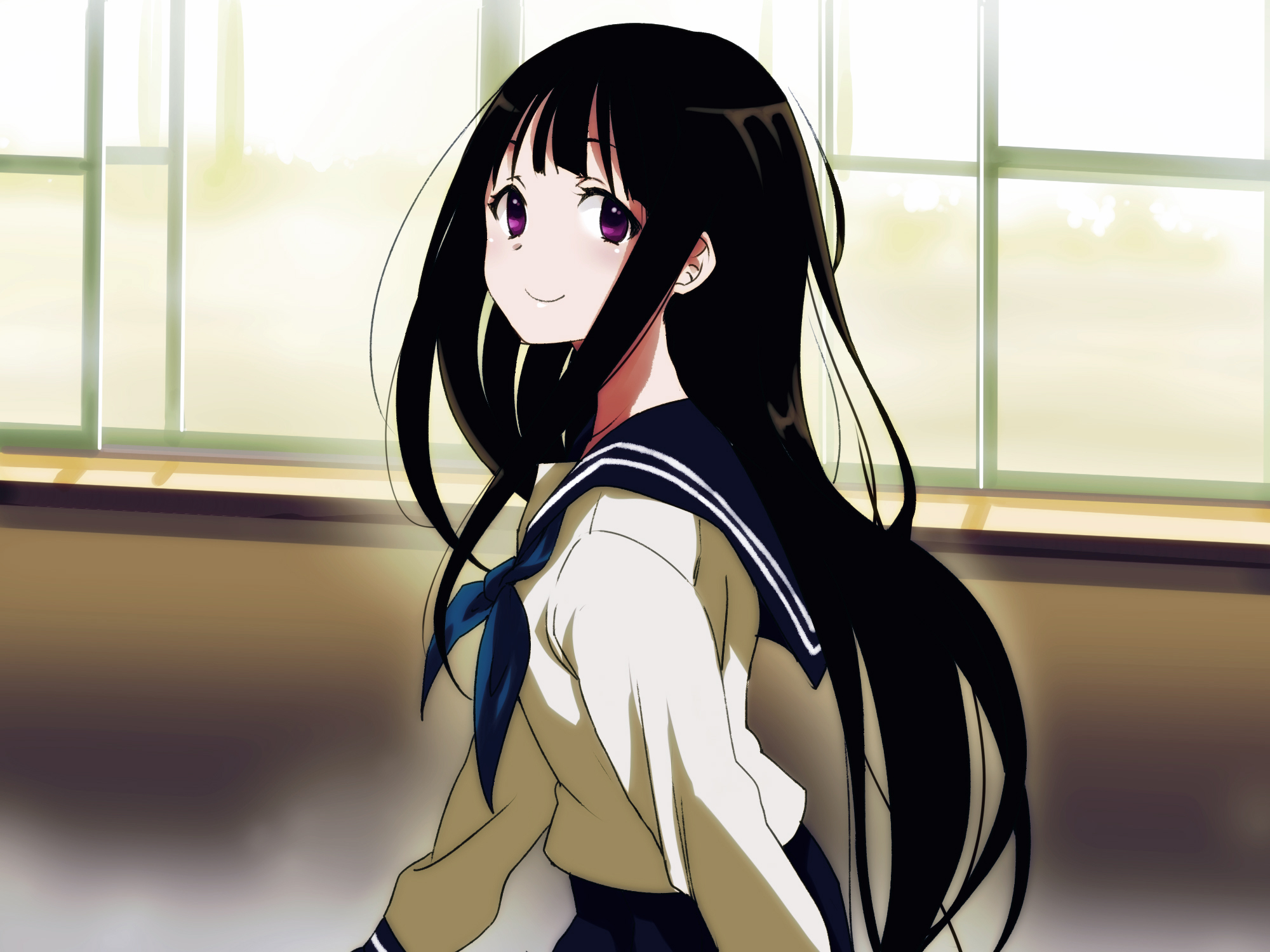 Download Eru Chitanda Anime Hyouka Hd Wallpaper