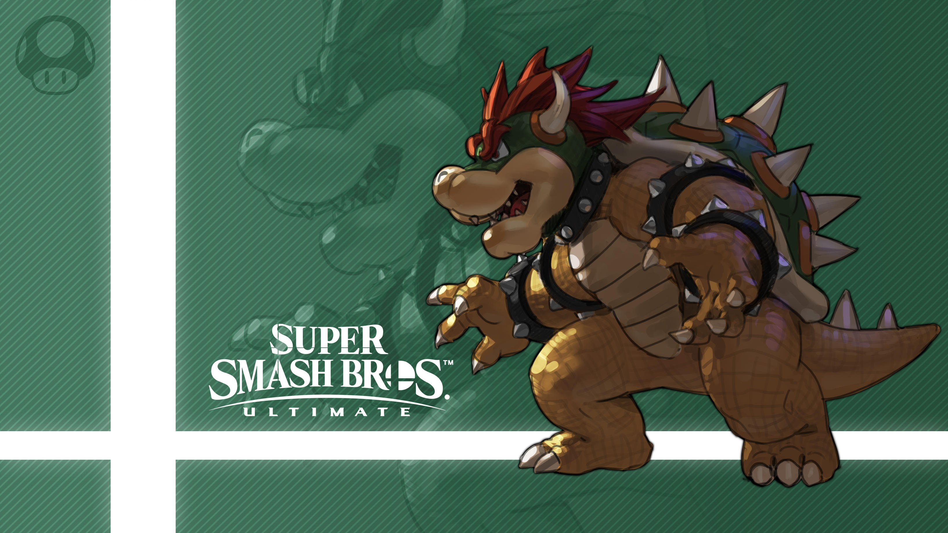 Bowser In Super Smash Bros. Ultimate by Callum Nakajima