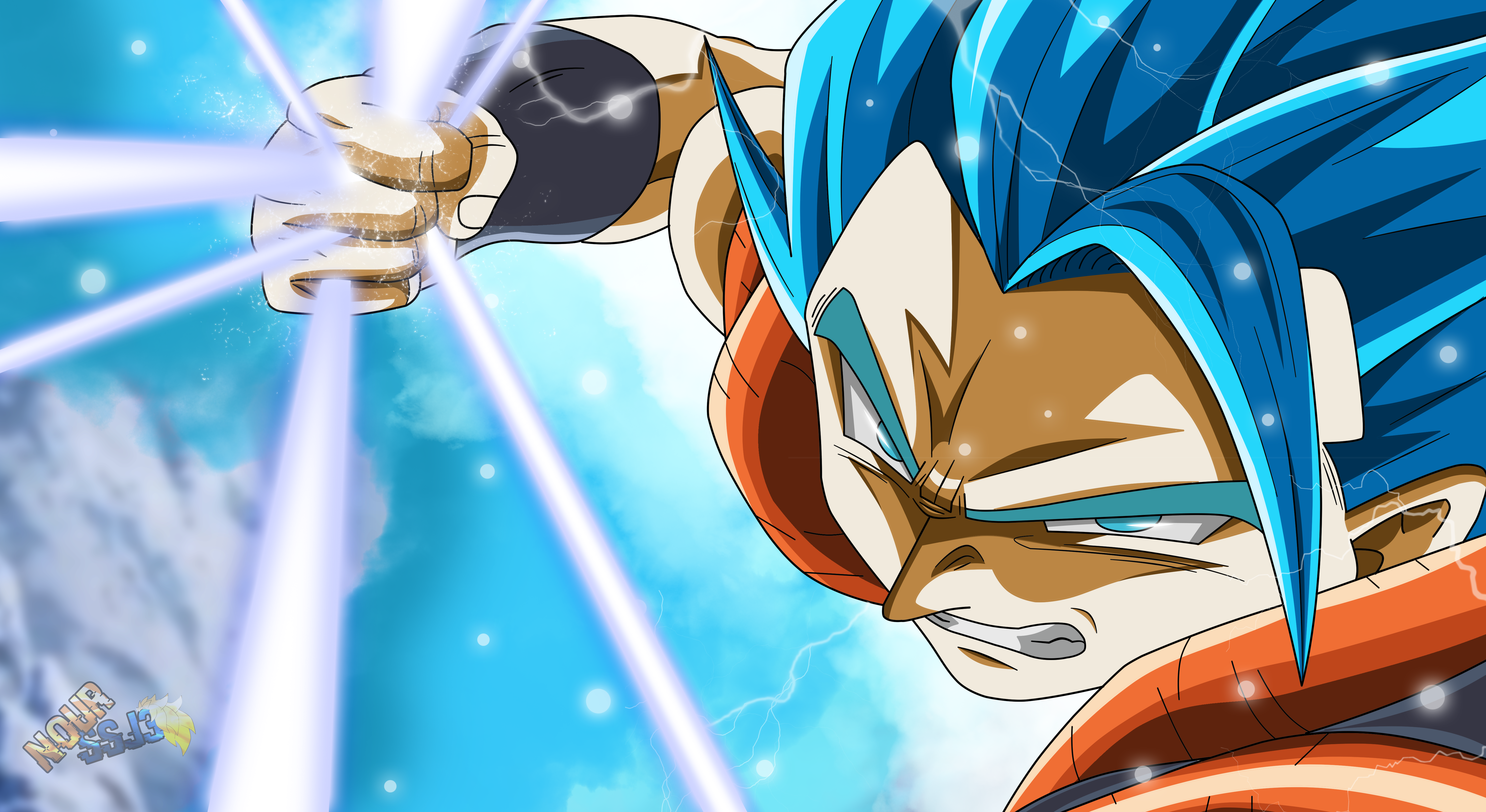 Oi, eu sou o Goku! Super Sayajin Blue dá as caras em Dragon Ball FighterZ 