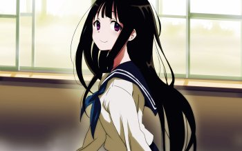 Eru Chitanda Smiling face