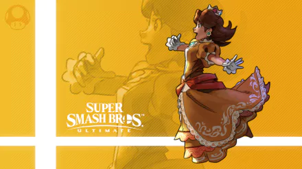  Daisy In Super Smash Bros. Ultimate by Callum Nakajima