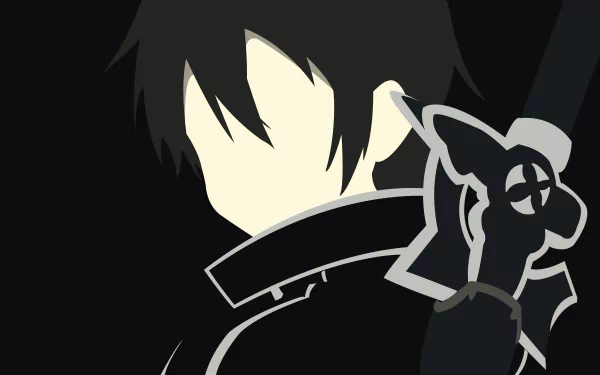 Kazuto Kirigaya Kirito (Sword Art Online) Anime Sword Art Online HD Desktop Wallpaper | Background Image