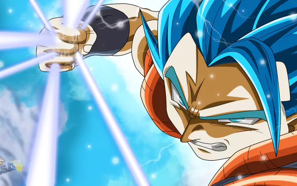 Super Saiyan God Gogeta (Dragon Ball) Anime Dragon Ball Super HD Desktop Wallpaper | Background Image