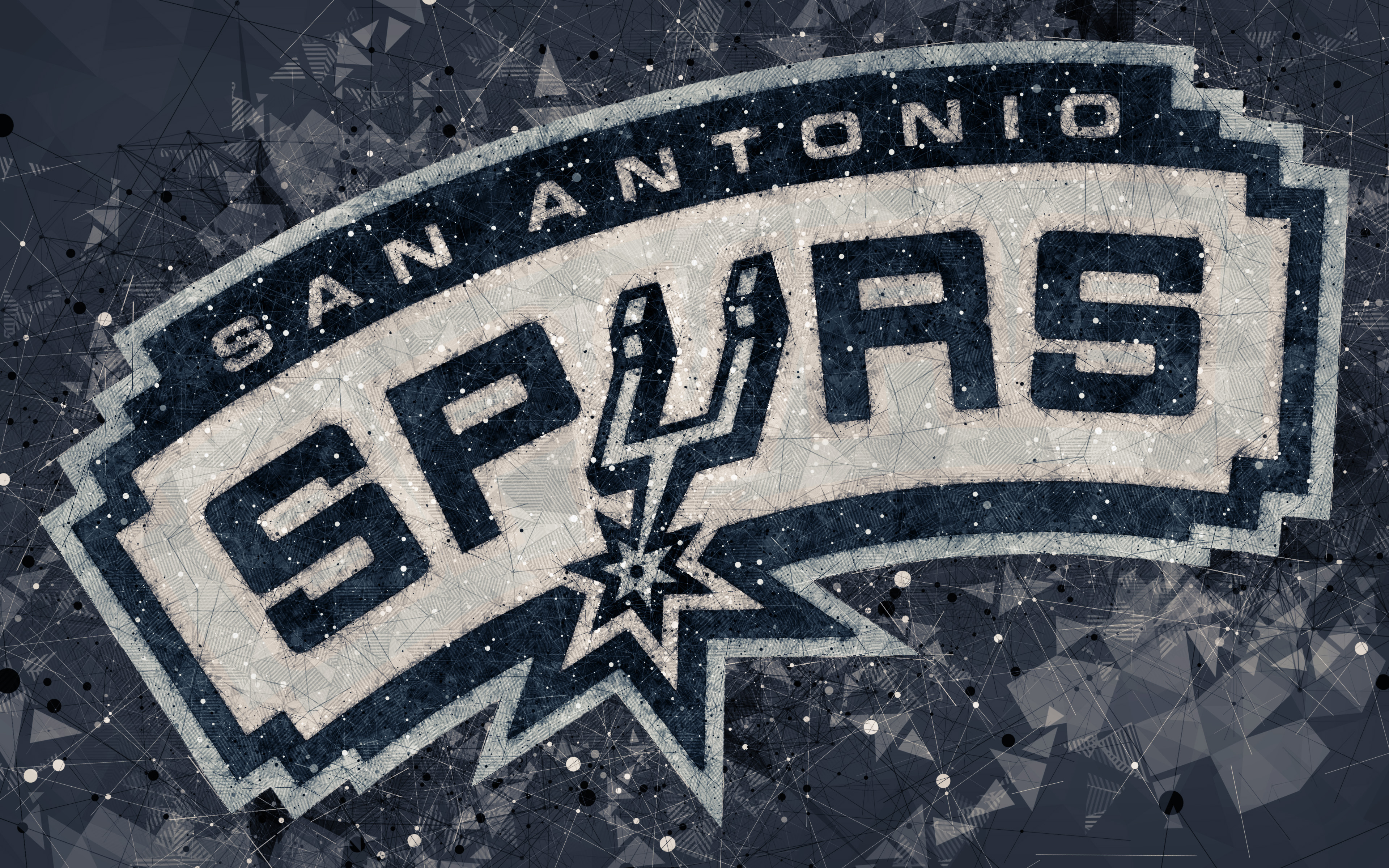 San Antonio Spurs Logo 4k Ultra HD Wallpaper | Background Image | 3840x2400 | ID:969871 ...