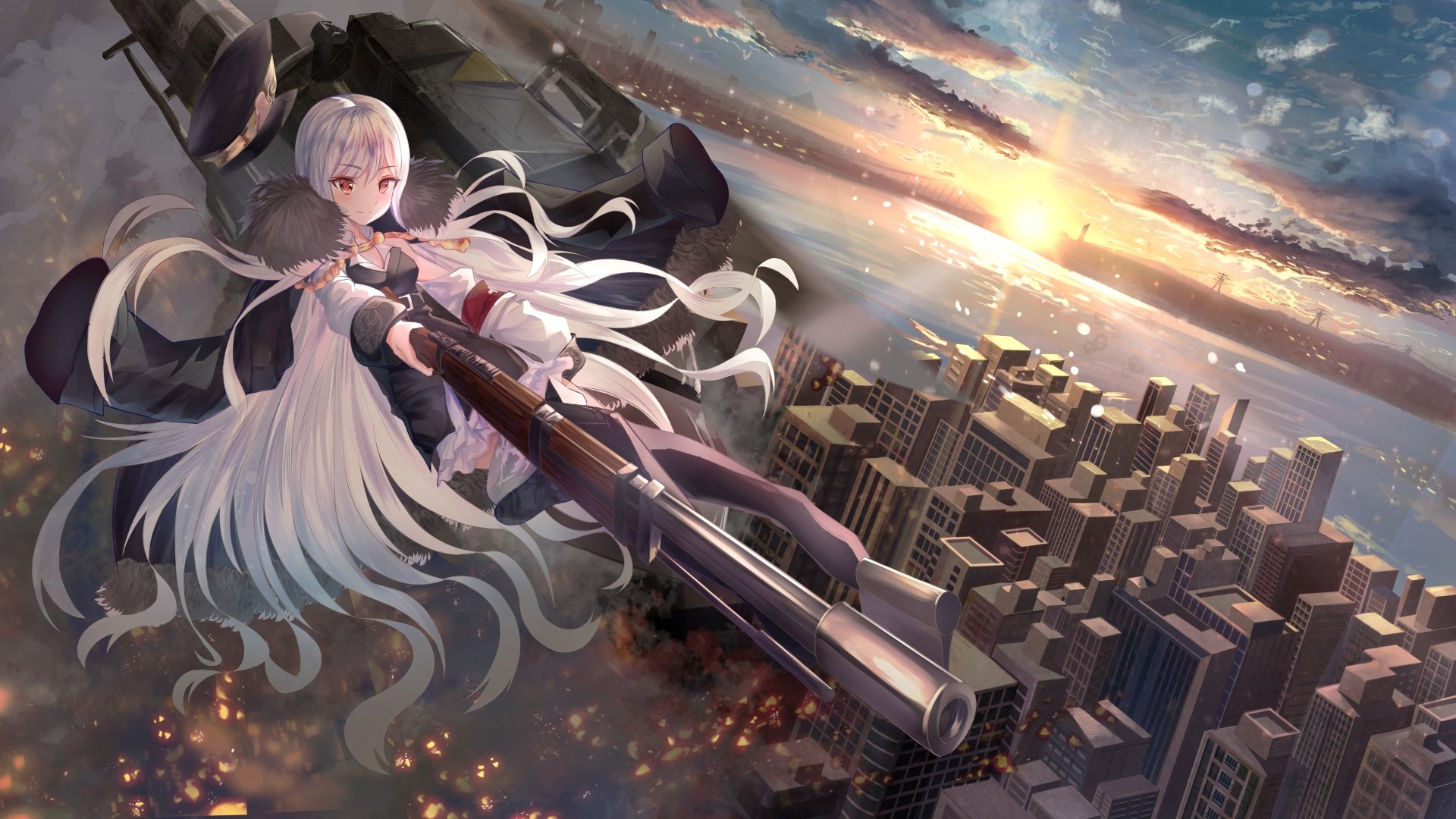 Download Kar98k (Girls Frontline) Video Game Girls Frontline 4k Ultra HD Wallpaper