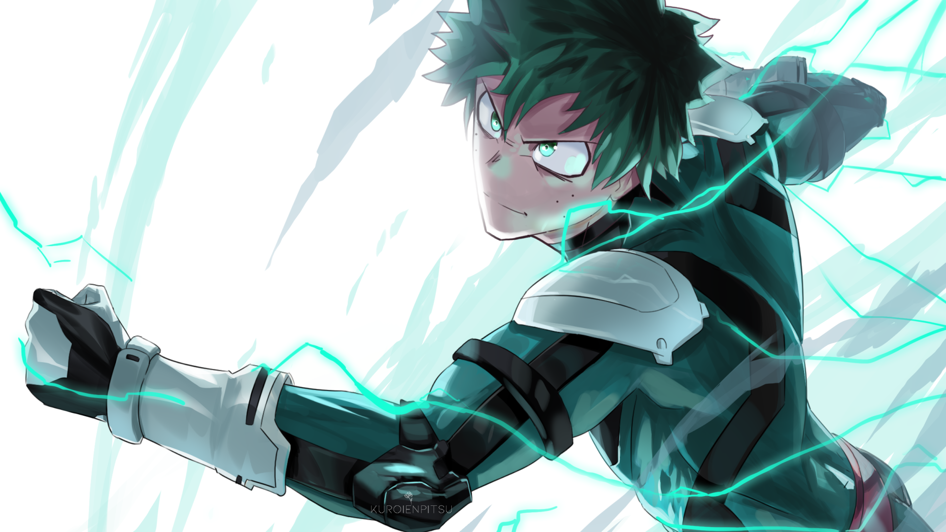 Download Izuku Midoriya Anime My Hero Academia HD Wallpaper by KuEn