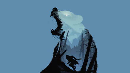 bear Leonardo Dicaprio movie The Revenant HD Desktop Wallpaper | Background Image