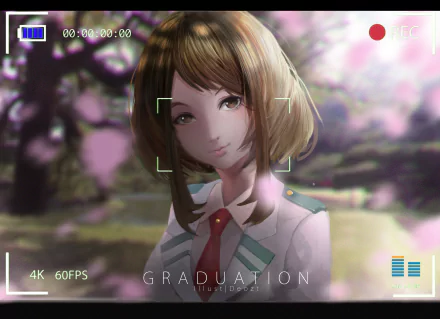 Ochaco Uraraka Anime My Hero Academia HD Desktop Wallpaper | Background Image