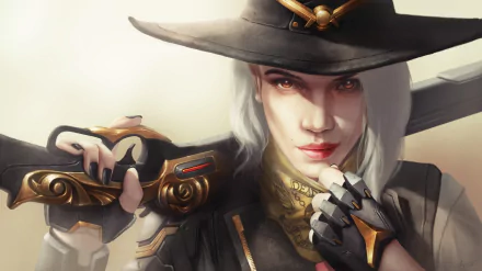 Ashe (Overwatch) video game Overwatch HD Desktop Wallpaper | Background Image
