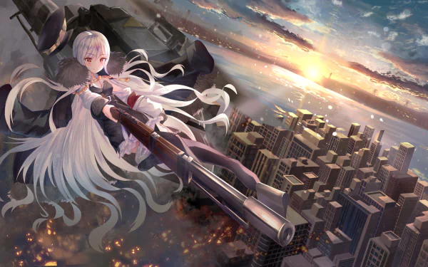 Kar98k (Girls Frontline) video game Girls Frontline HD Desktop Wallpaper | Background Image