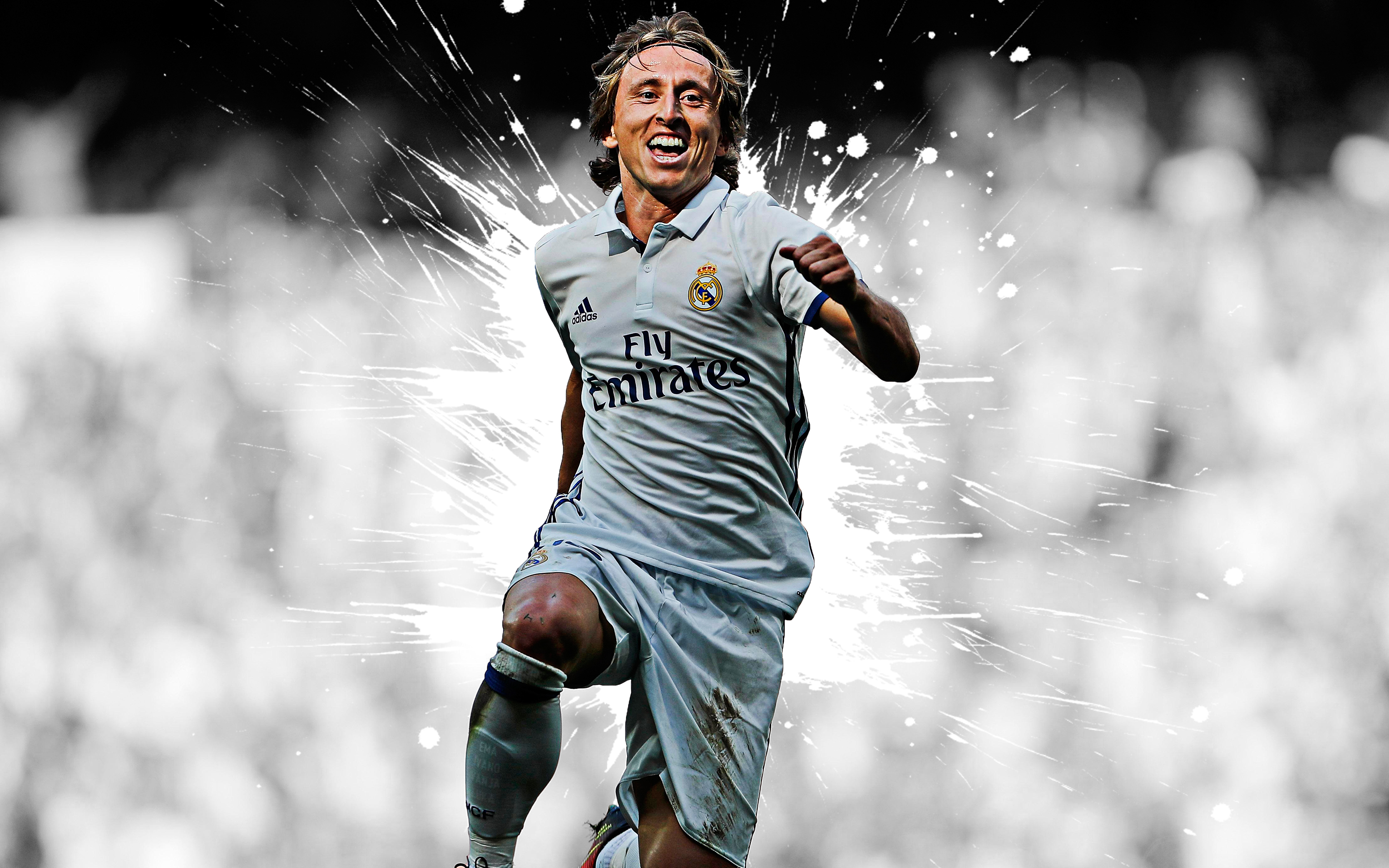 Luka Modric- Real Madrid | Real madrid wallpapers, Real madrid team, Madrid  wallpaper