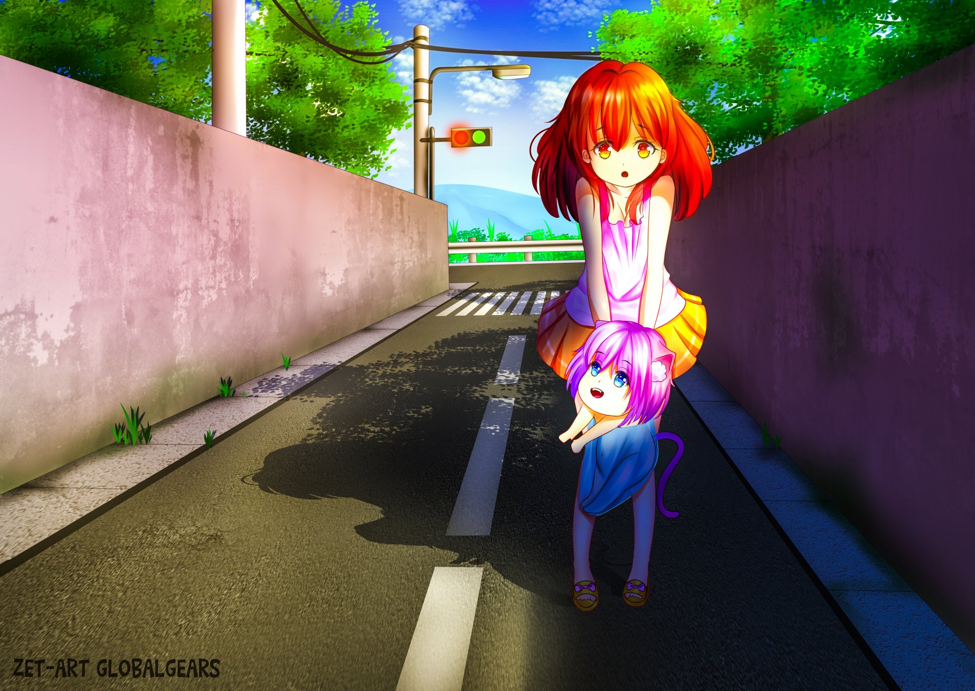 Download Anime Original 4k Ultra HD Wallpaper by ゼット