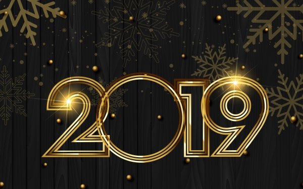 Holiday New Year 2019 HD Wallpaper | Background Image