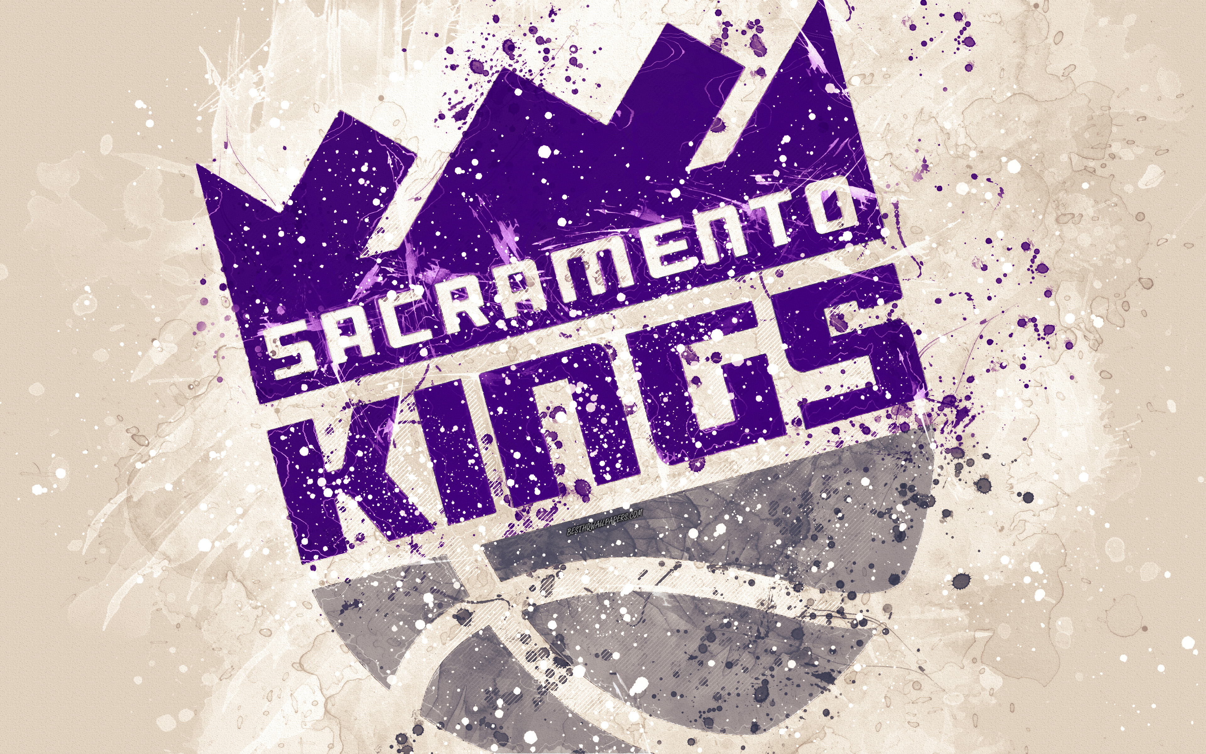 Sacramento Kings Logo 4k Ultra HD Wallpaper | Background ...