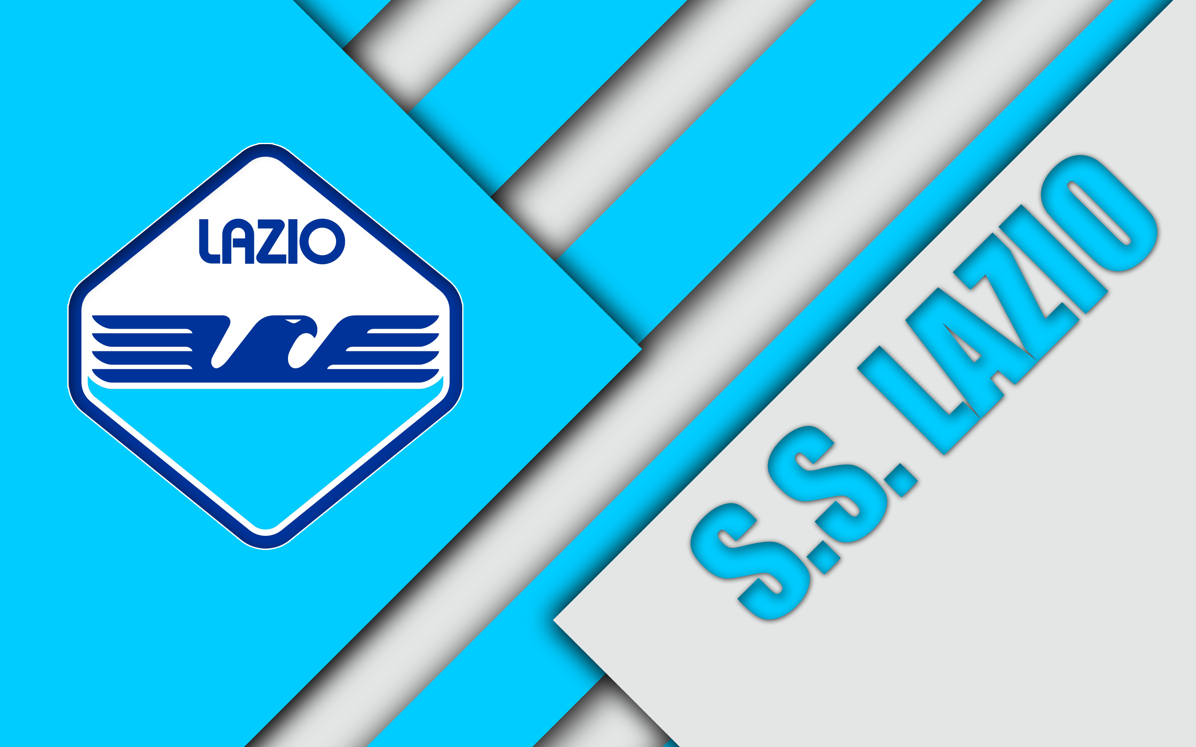 Lazio Logo 4k Ultra HD Wallpaper | Background Image | 3840x2400