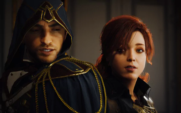 Élise de la Serre Arno Dorian video game Assassin's Creed: Unity HD Desktop Wallpaper | Background Image