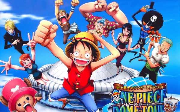 Anime One Piece Brook Roronoa Zoro Nico Robin Franky Usopp Monkey D. Luffy Sanji Nami Tony Tony Chopper HD Wallpaper | Background Image