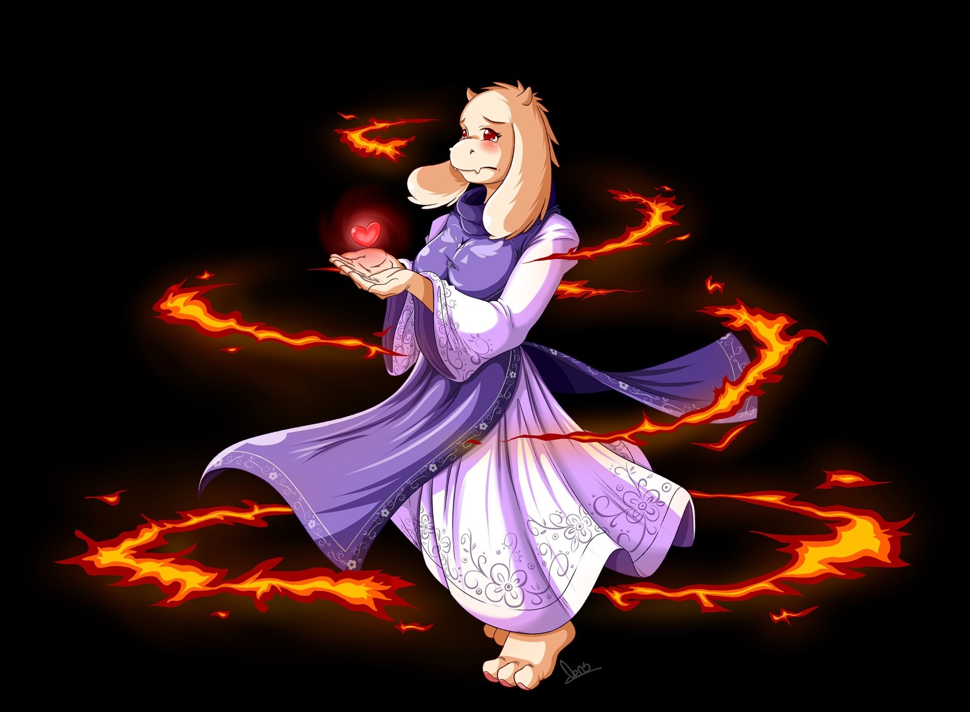 Download Toriel (Undertale) Video Game Undertale HD Wallpaper