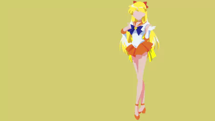 Sailor Venus Anime Sailor Moon HD Desktop Wallpaper | Background Image