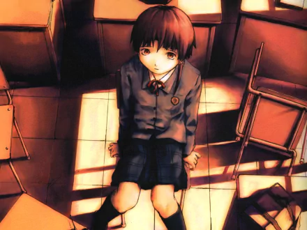 Lain Iwakura HD Desktop Wallpaper | Background Image