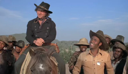 Jim (Blazing Saddles) Bart (Blazing Saddles) Cleavon Little Gene Wilder movie Blazing Saddles HD Desktop Wallpaper | Background Image