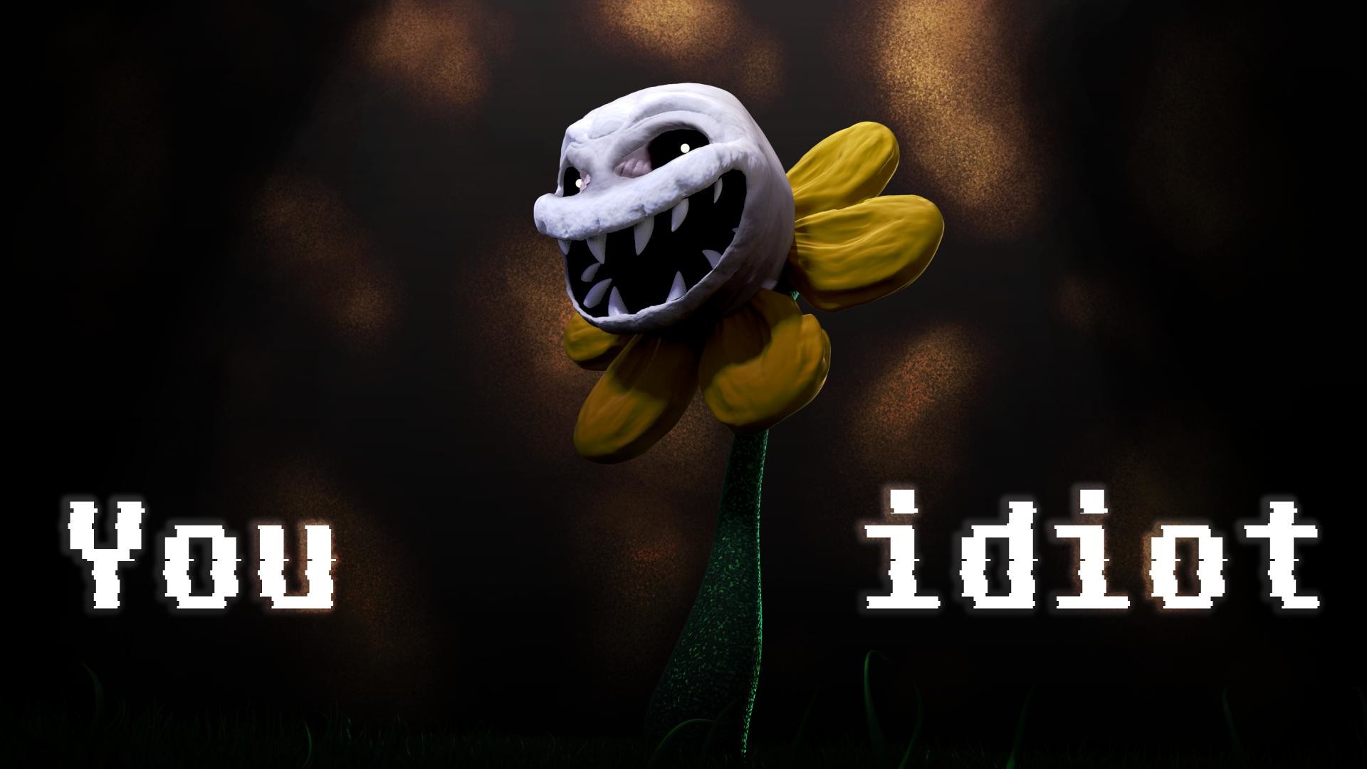 HD flowey (undertale) wallpapers