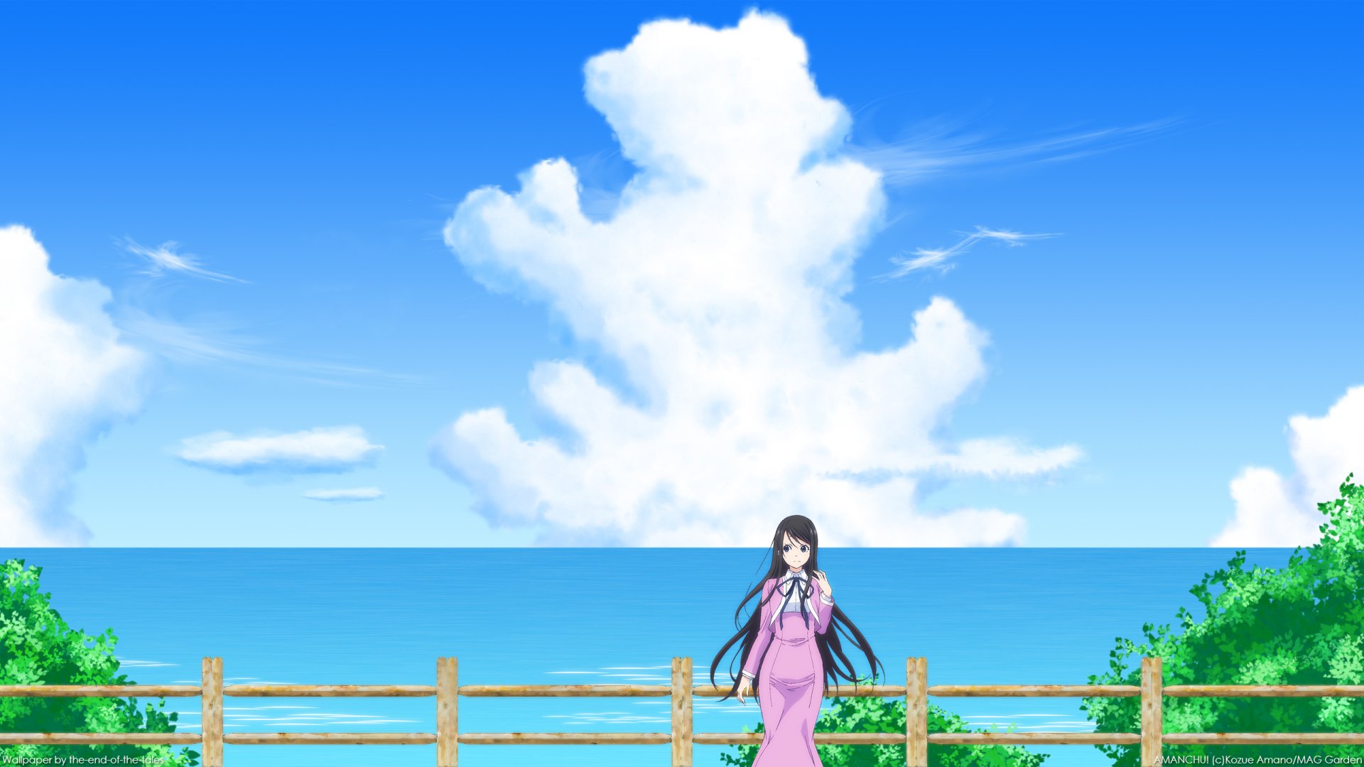 Download Futaba Ooki Anime Amanchu! HD Wallpaper by The-End-of-the-Tales