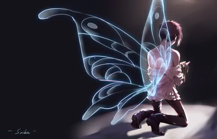 Ryūnosuke Akutagawa Anime Bungou Stray Dogs HD Desktop Wallpaper | Background Image