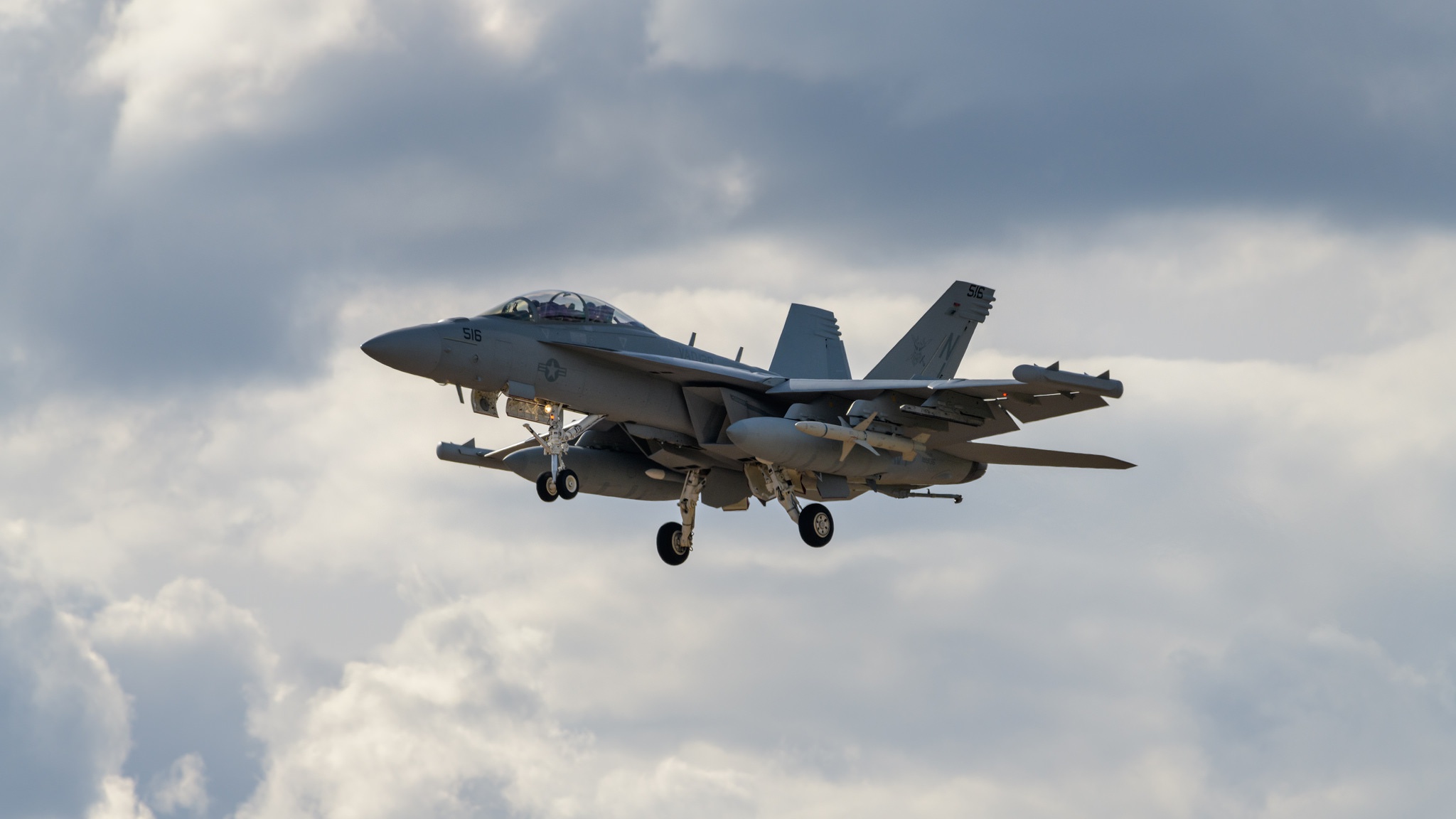 Military Boeing EA-18G Growler HD Wallpaper | Background Image